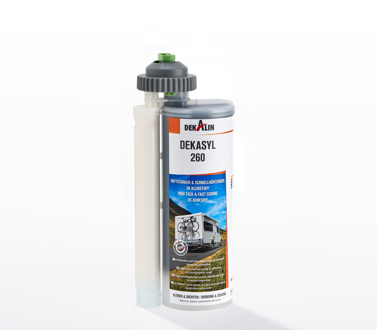 DEKALIN MS1 - DEKasyl MS-1 White 290 ml 2 Cartridge Adhesive / Sealant Seam  Sealer 